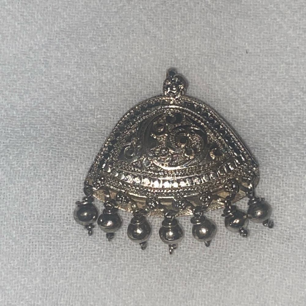 Large Silver Pendant